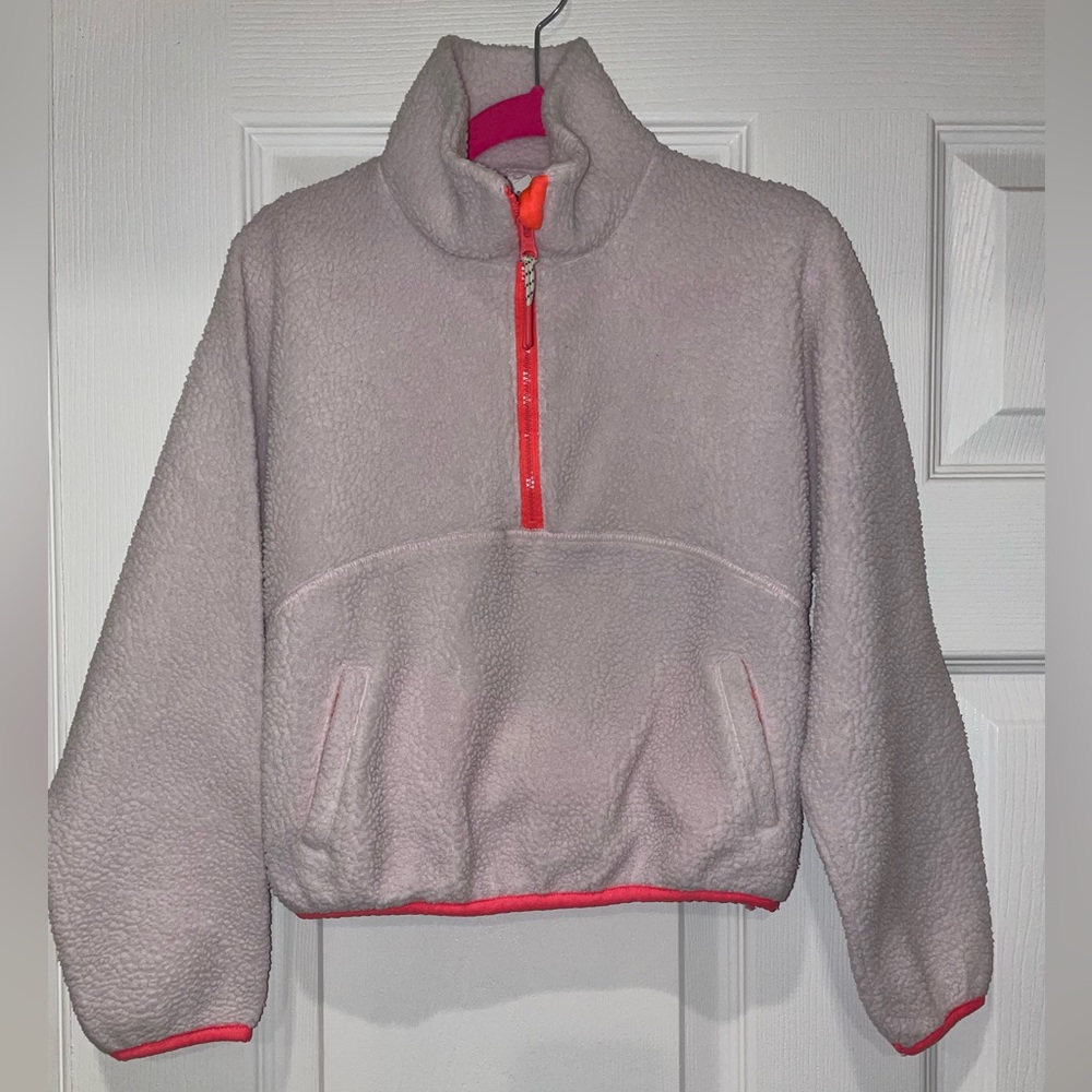 OLD NAVY Girls Fleece Pullover Jacket